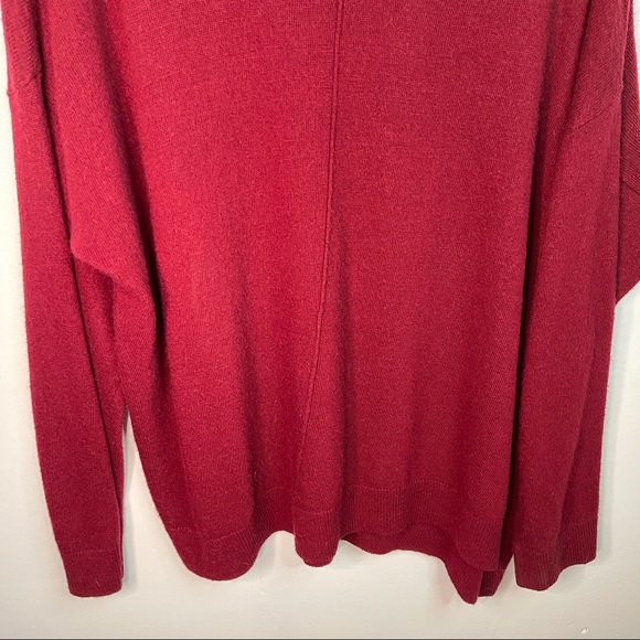 Ellos Red Sweater - Picture 3 of 7